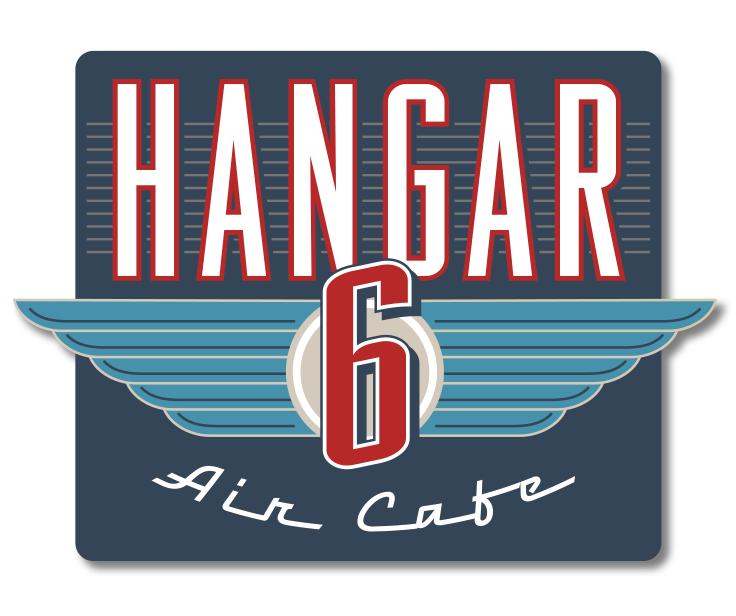 Hangar 6 Air Cafe Logo